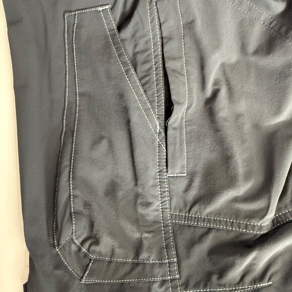 Kuhl Pants Mens 40x32 Gray Nylon Spandex Outdoor Cargo Lightweight Utility - Picture 14 of 16